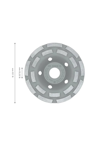 125 Mm Beton İçin Elmas Taşlama Diski, Uzman Aksesuarlarla