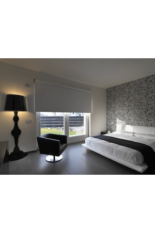 Asyhome Blackout Beyaz-Ekru-Krem Karartma Stor Prede