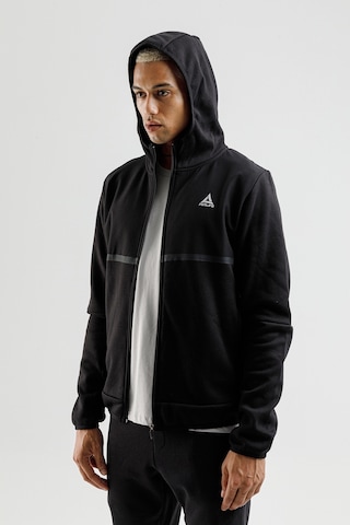 Airlife Engineered Hr Fleece I Erkek Tam Boy Fermuarlı Ve Kapüşonlu Eşofman Takımı Siyah