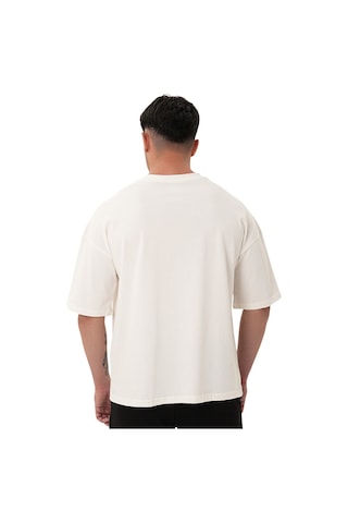 Musclecloth Icon Heavyweight Oversize T-shirt Kırık Beyaz Kırık Beyaz