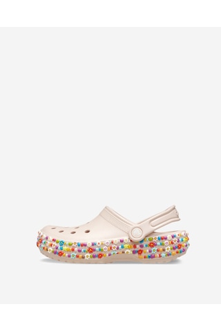 Crocs Classıc Beaded Band Kadın Terlik 211614-6ur Bej