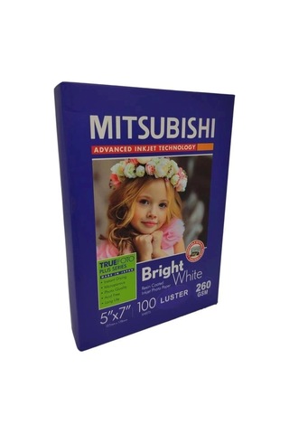 Delux Serisi Mitsubishi Fotoğraf Kağıdı 5x7 13x18 260 Gr Döküman Hediye Sayfa