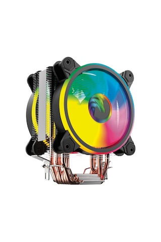 Gametech Hd6.2 Rgb 6 Bakır Boru Kule Tipi Amd Intel İşlemci Fanı