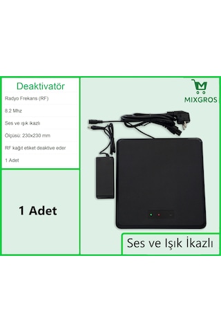 Kağıt Etiket Öldürücü Deaktivatör Rf Radyo Frekans Ses Ve Işık İkazlı