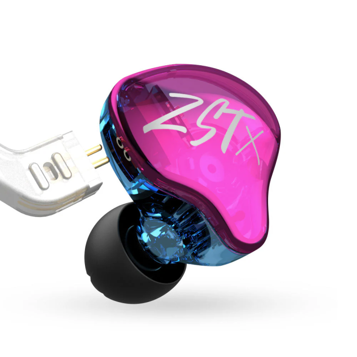 Kz Zst X Pembe Mikrofonlu 3.5mm Kulak İçi Hibrit Kulaklık Kz-zst-x-mıc-pk