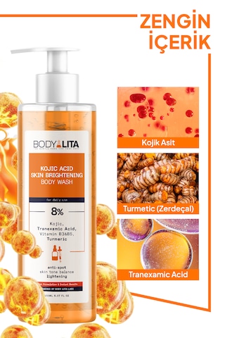 Bodylita Kojik Asit Vücut Şampuanı 150 ML