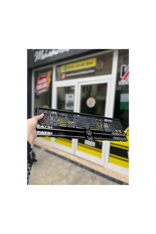 Wv Model İsime Özel Pleksi Plakalık - 663887904