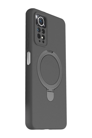Newface - 584 - Xiaomi Redmi Note 12 Pro 4g Regal Magsafe Standlı Kapak - - Csmo-tex - Titan Gri Diğer
