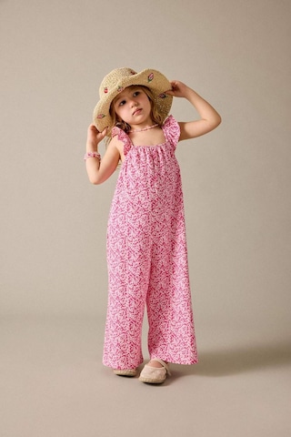 Defacto Kız Bebek Floral Bürümcük Tulum H6742a526hspn178 Pembe-pn178