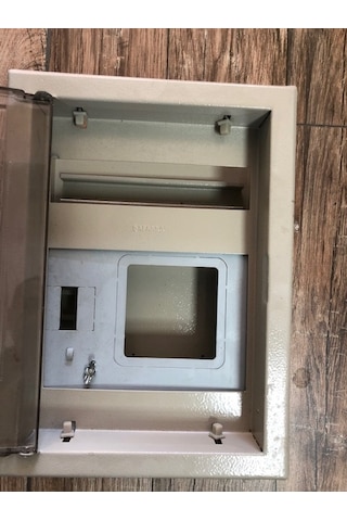 Monofaze Sayaç Tablosu + 12 W Otomat Kutusu