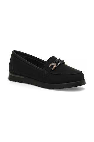 Polaris 166007.nz6fx Siyah Kadın Loafer 000000000102239549 Siyah