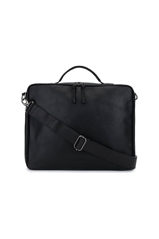 Bruno Shoes Bruno Rossi Bag Erkek Hakiki Deri Siyah Evrak Çantası 1048 330 Erk Canta Sk24-25 Nero Siyah
