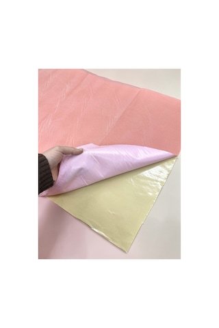 Yapışkanlı Süet Kadife Kumaş 50 150 Cm İz Yapmaz Kadife, Kaplama Kumaş, Araç Kaplama Pembe Pembe