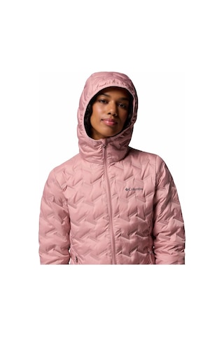 Columbia Wk2769 Delta Ridge Iı Kapüşonlu Kadın Kaz Tüyü Mont 2088251659 Pembe