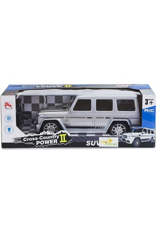 8578-2a Kumandalı Şarjlı Jeep Cross Country -limon Oyuncak Çok Renkli