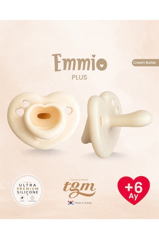Tgm Baby Ultra Premium Silikon Kalpli Emzik Plus Krem