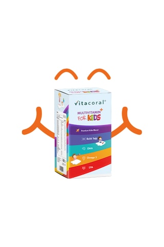 Multivitamin & Fish Oil Complex For Kids 150Ml
