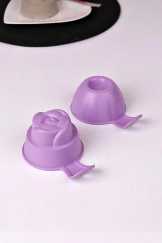 2'li Tutmalı Pilav Helva Kabı Farklı Şekilli Pilav Sunum Servis Kalıbı Renkli