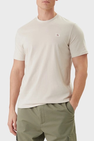 Calvin Klein Erkek T Shirt Lv04rc272g 2jx Bej Bej