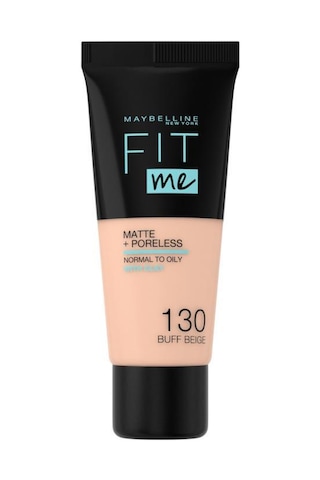 Maybelline New York Fit Me Matte+Poreless Fondöten No:130 Buff Beige 30 ML