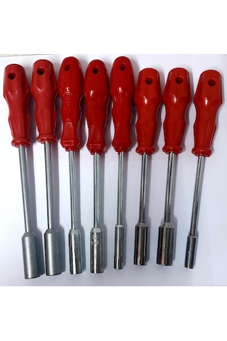 Lokma Tornavida Takımı 6mm.7mm.8mm.9mm.10mm.11mm.12mm13mm 8 Parça Lokma Tornavida Takımı 6mm.7mm.8mm.9mm.10mm.11mm.12mm13mm 8 Parça