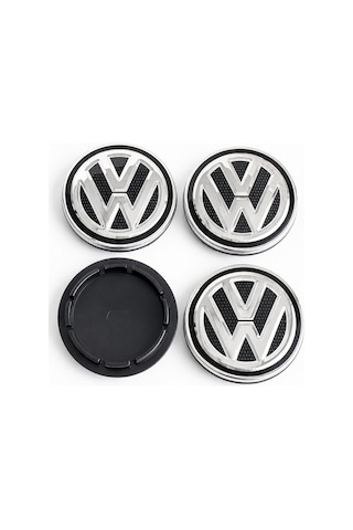 Vw 65mm Jant Göbeği Seti 4 Adet Golf Passat Tiguan Troc Arteon Uyumlu - 903781775