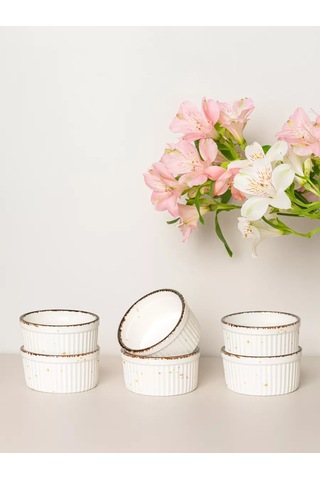 Atmosphere Of Art Porselen Fırın Kabı Seti Elegantica 183822324 Beyaz