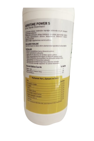 Agrotime Power S Ph Ve Toprak Düzenleyici 1 Litre