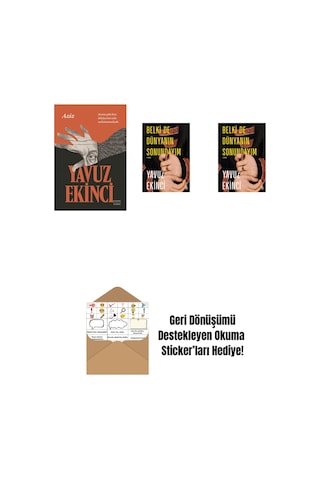 Aziz + Belki De Dünyanın Sonundayım Ciltli + Belki De Dünyanın Sonundayım + Okuma Sticker'ları