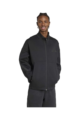 Black Adidas Erkek Günlük Eşofman Üstü M Z.n.e. Tt Jm6058 Siyah