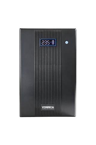 D-1500 1500va Lcd Kesintisiz Güç Kaynağı Line Interactive 2x12v 9ah Ups Bilgisayar Kamera Ofis Sistem