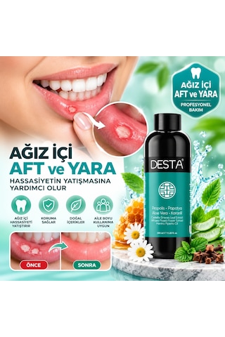 Desta Ağız Ve Diş Bakım Solüsyonu 2 Adet