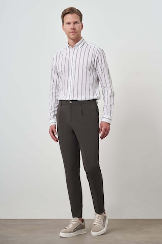 Morven Erkek Haki Trend Slim Fit Tam Lastik Pantolon 25ms003038710 Haki