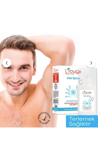 L Rouge Deo Spray For Woman / For Man 2'li Set Ter Kokusu Giderici
