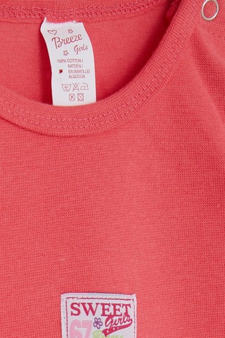 Breeze Kız Bebek Çıtçıtlı Body Yazı Baskılı 9 Ay-3 Yaş, Mercan-mercan Mercan