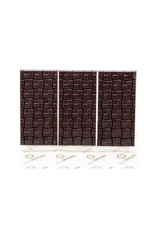 Dark Brown Bitter Tablet Çikolata Gerçek Saf Badem Fındık ve Antep Fıstıklı 6 x 100 G