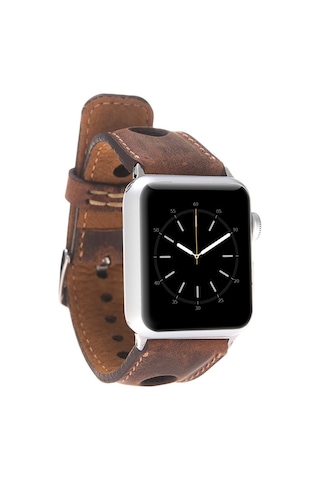 Apple Watch Uyumlu Deri Kordon 42-44-45mm Ark G2