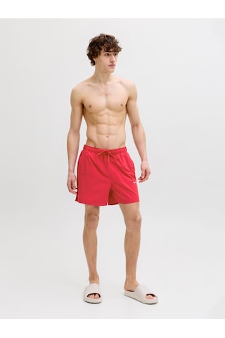 Jack & Jones Jack&jones Jpstmaui Norrebro Erkek Mayo Şort 12291434 Kırmızı