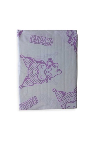 Kuromi Lastikli Çarşaf 100 200 Mor