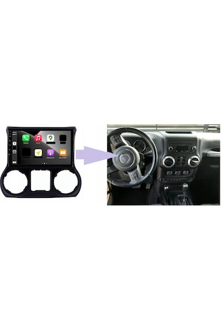 Jeep Wrangler - Rubicon Android Multimedya Sistemi 2-32 For-x 2011-2014