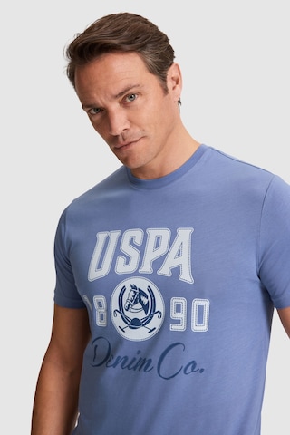 U.s. Polo Assn. Erkek İndigo Tişört 50327174-vr028