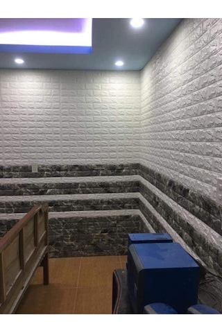 10 Adet Nw13 Alaca Gri Arkası Yapışkanlı Esnek Silinebilir Duvar