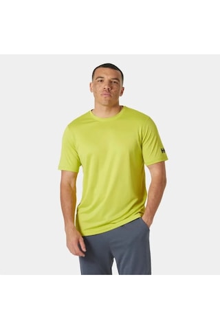 Helly Hansen Hh Tech Erkek T-shırt 2.0 Neon Yeşili Yeşil