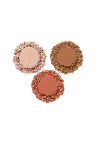 Flormar Latte 3 Katlı Allık & Aydınlatıcı & Bronzer Paleti 002mystrydrıp