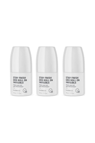 Stay Fresh Terleme Karşıtı Erkek Rolon Invısıble 50 Ml 3 Adet
