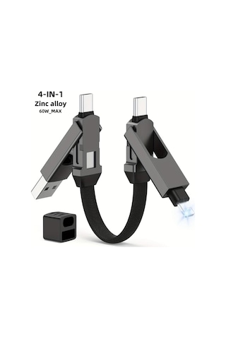 Honeybeeshop Turuncu 15 5 Cm 0 5 Ayak 6 1 İnç Süper Hızlı Şarj Usb Tip C Alüminyum Alaşımlı Veri Kablosu İphone Uyumlu Xiaomi Redrice One Plus İçin Uygun