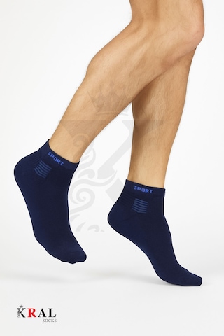 Kral Socks Yeni Sezon Çorap Unisex 10 Çift Parfümlü Yıkamalı Dikişsiz Pamuklu Erkek Çorap Asorti