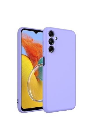 Galaxy M14 Kılıf Zore Mara Lansman Kapak Lila