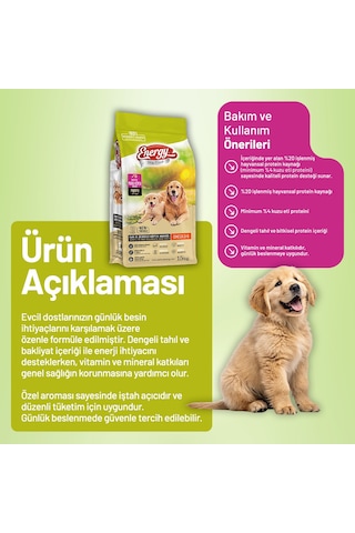 Kuzu Etli Yavru Köpek Maması 15 Kg - 2 Adet