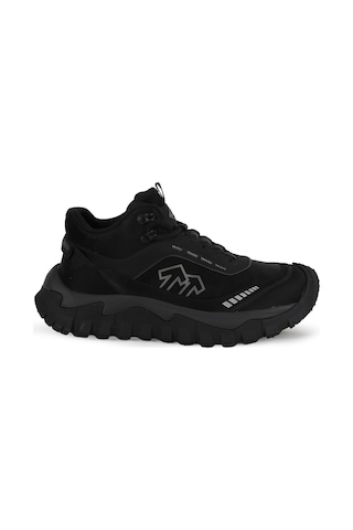 Guja Erkek Spor Ayakkabı 513 Haki Outdoor Trekking Tarzı Kalın Taban Rahat Günlük Sneaker Bot Siyah